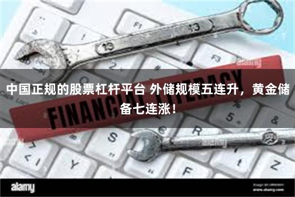 中国正规的股票杠杆平台 外储规模五连升，黄金储备七连涨！