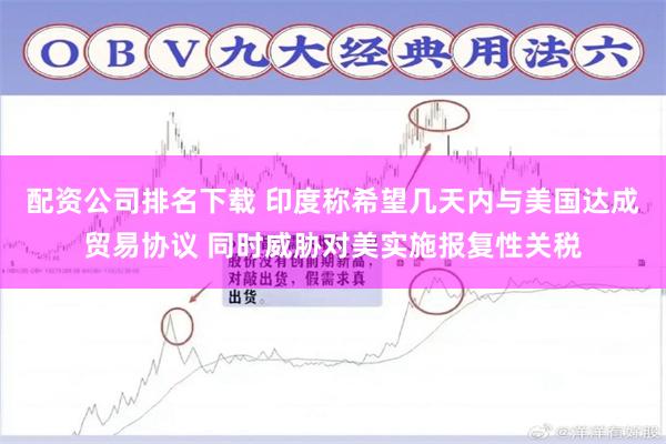 配资公司排名下载 印度称希望几天内与美国达成贸易协议 同时威胁对美实施报复性关税