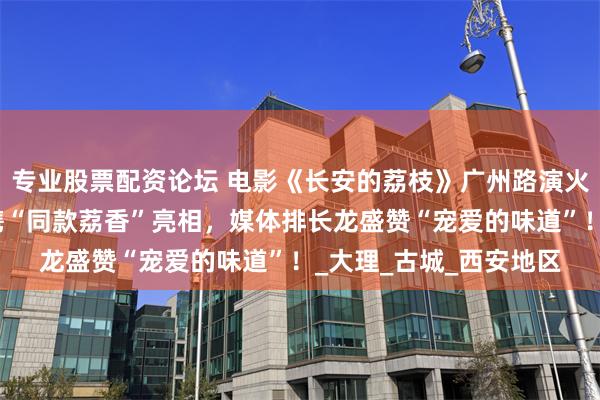 专业股票配资论坛 电影《长安的荔枝》广州路演火爆！贵妃荔枝冰淇淋携“同款荔香”亮相，媒体排长龙盛赞“宠爱的味道”！_大理_古城_西安地区